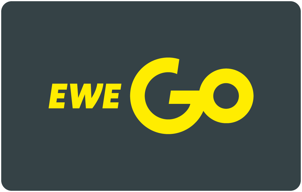 Charge card logo of EWE-Go