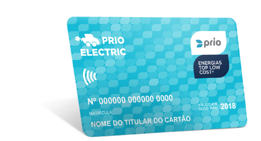 Charge card logo of Prio Electric