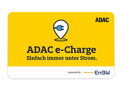 Charge card logo of ADAC EnBW