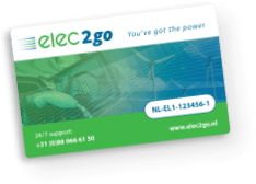 Charge card logo of Elec2go