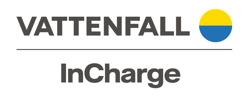 Charge card logo of Vattenfall Incharge