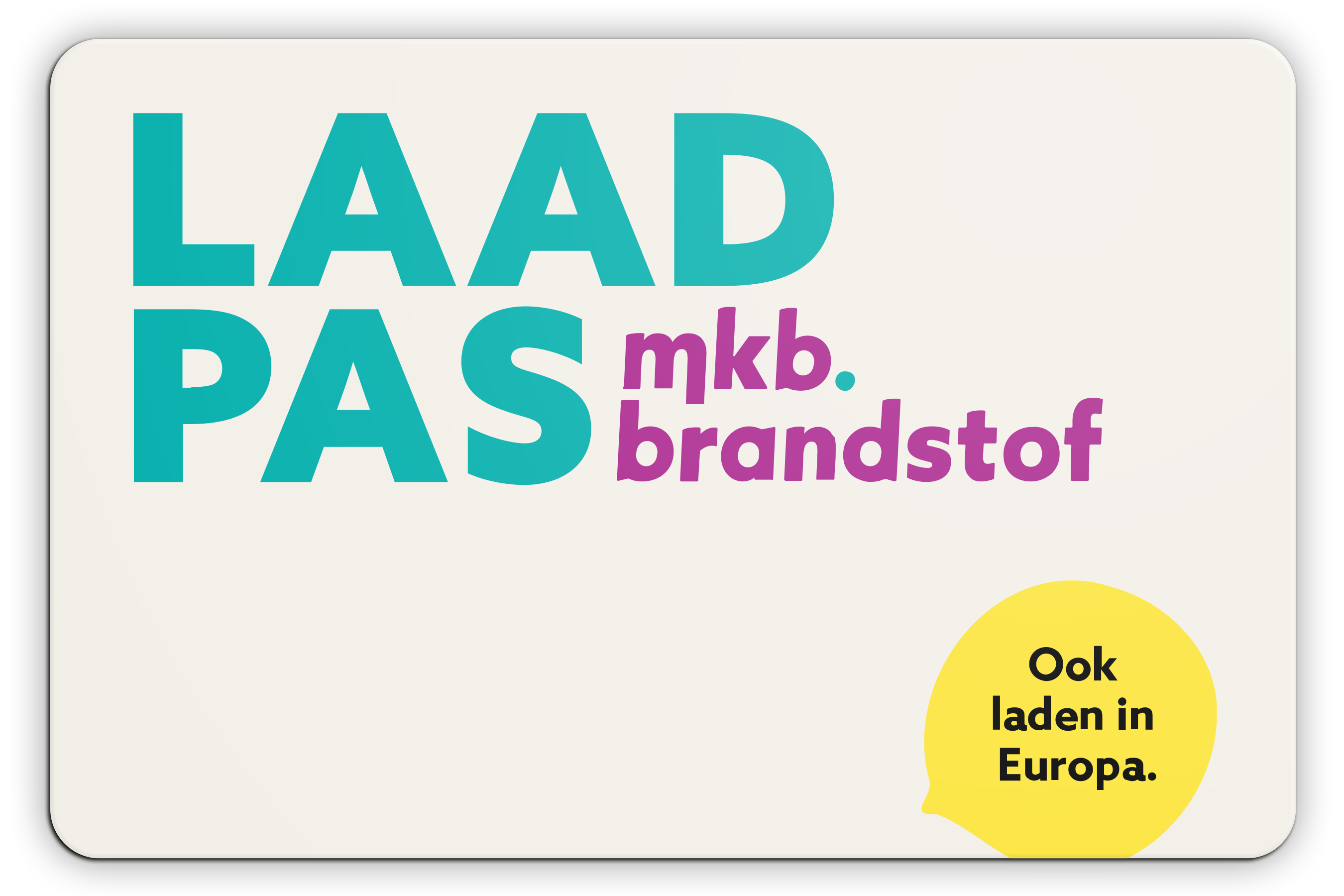 Charge card logo of MKB Brandstof