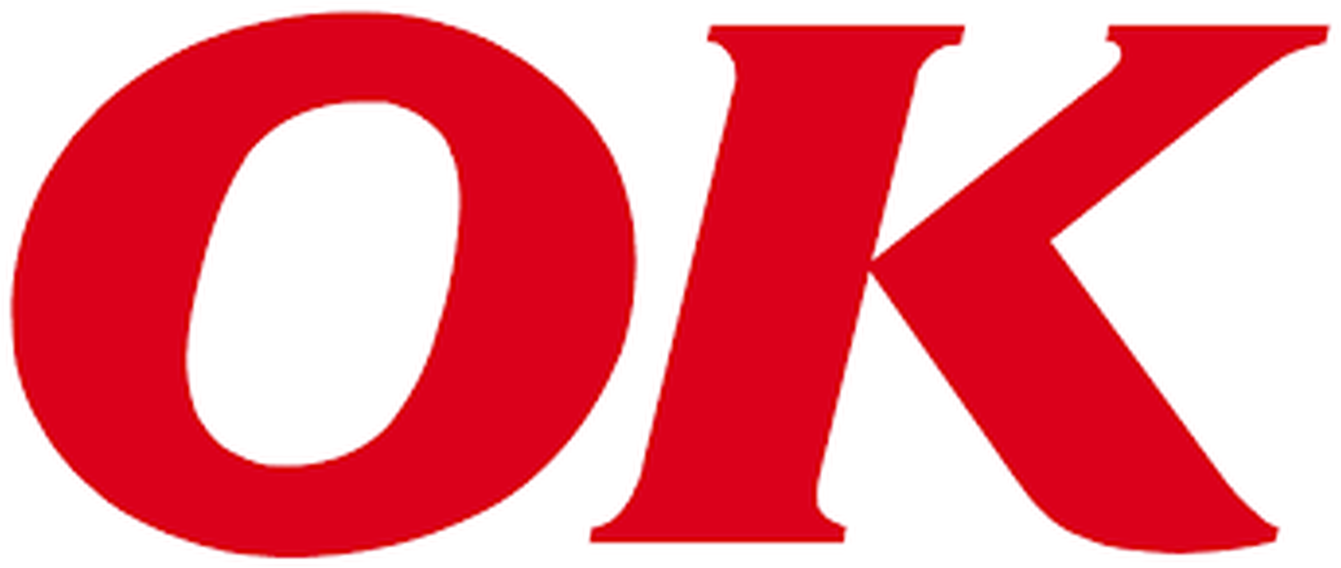 Charge card logo of OK