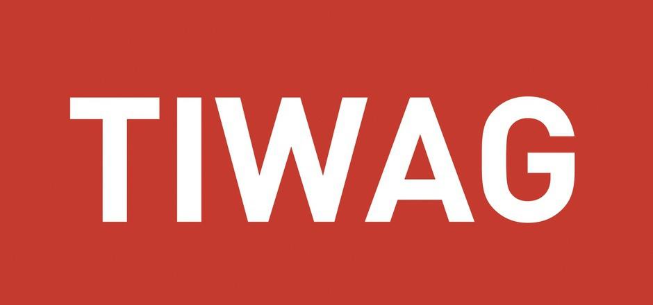 Charge card logo of TIWAG