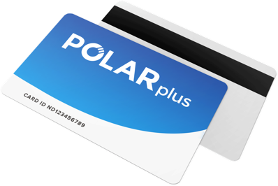 Charge card logo of Polar +
